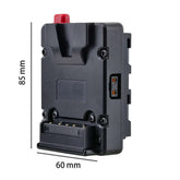 V mount to NPF battery adapter